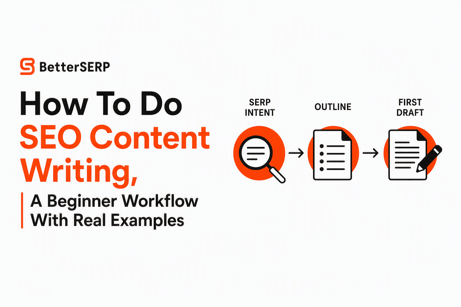 How To Do SEO Content Writing, A Beginner Workflow With Real Examples